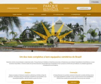 Parquerenascer.com.br(Parque Renascer) Screenshot