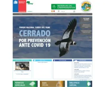 Parquetorresdelpaine.cl(Parque Nacional Torres del Paine) Screenshot