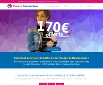 Parrain-Boursorama.com(Un parrain pour Boursorama) Screenshot