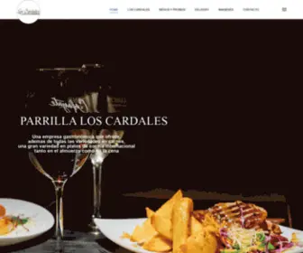 Parrillaloscardales.com.ar(Parrilla Los Cardales ++ España 411) Screenshot