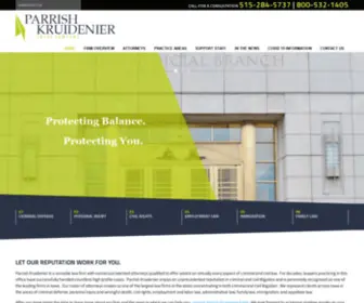 Parrishlaw.com(Parrishlaw) Screenshot