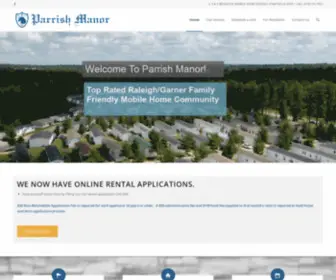 Parrishmanor.com(Parrish Manor) Screenshot