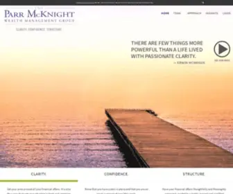 Parrmcknightwmg.com(Parr McKnight Wealth Management Group) Screenshot