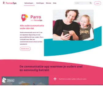 Parro.com(Alle oudercommunicatie onder één dak) Screenshot