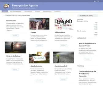 Parroquia-San-Agustin.es(Inicio) Screenshot