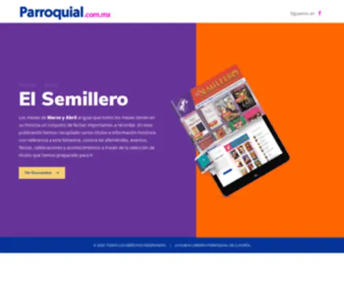 Parroquial.com.mx(Dit domein kan te koop zijn) Screenshot