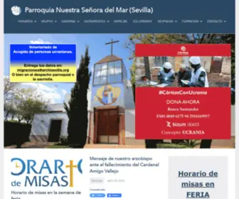 Parroquiamar.com((Sevilla)) Screenshot