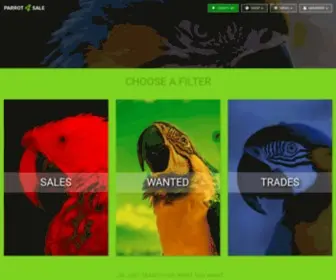 Parrot4Sale.com(Parrot4sale) Screenshot