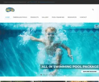 Parrotbaypoolsnc.com(Parrot Bay Pools &amp; Installation in Raleigh &amp; Fayetteville) Screenshot