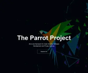 Parrotlinux.org(Parrotlinux) Screenshot