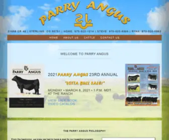 Parryangus.com(Parry Angus) Screenshot