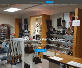 Parryshoes.co.uk(Parry Shoes) Screenshot