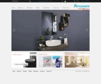 Parryware.in(Sanitary company) Screenshot