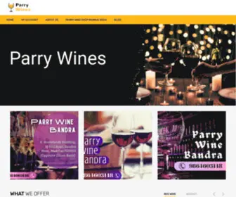 Parrywines.com(ParryWines Order Booking) Screenshot