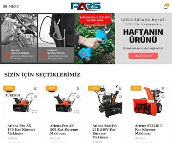 Parsendustri.com.tr(Pars Endüstri) Screenshot