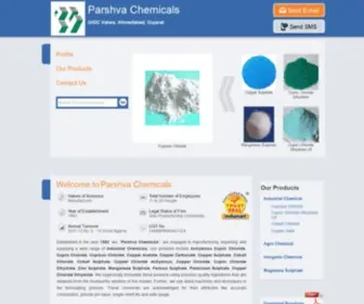 Parshvachemicals.com(Parshva Chemicals) Screenshot