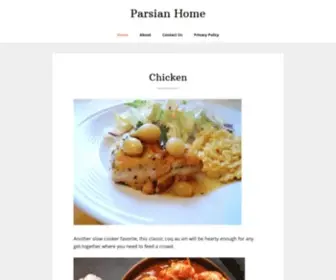 Parsianhome.com(Parsian Home) Screenshot