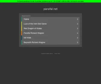 Parsifal.net(Parsifal) Screenshot