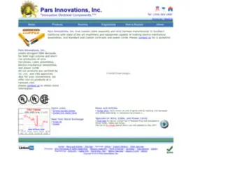 Parsinnovations.com(Pars Innovations) Screenshot