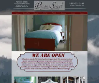 Parsonsstreetnh.com(Parsons Street) Screenshot