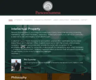 Parsonssumma.com(Parsonssumma) Screenshot