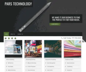 Parstechnology.ca(Pars Technology) Screenshot