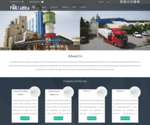 Parsulfite.com(Parsulfite Co) Screenshot