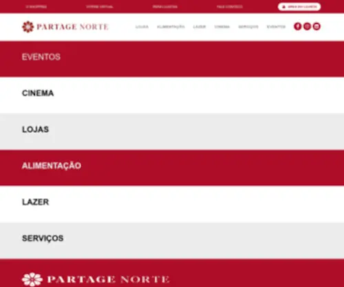 Partagenatal.com.br(Partage Norte Shopping Natal) Screenshot