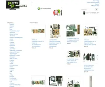Partandproducts.net(Tv Parts .Main Power Board) Screenshot
