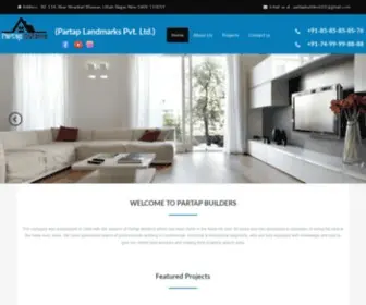 Partapbuilders.com(Partap Builders) Screenshot