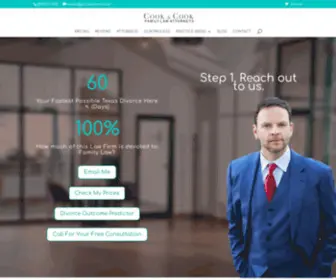 Partasfriends.com(Cook & Cook Law Firm) Screenshot