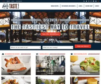 Partaste.com(The tastiest way to travel) Screenshot