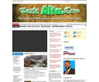 Partealta.com(PARTE ALTA.COM) Screenshot