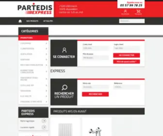 Partedis-Express.com(Partedis Express) Screenshot