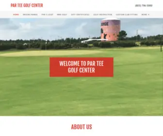 Parteegolfsc.com(Golf Driving Range & Golf Lessons) Screenshot