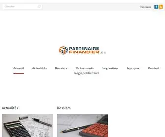 Partenaire-Financier.eu(Portail des partenaires financiers) Screenshot