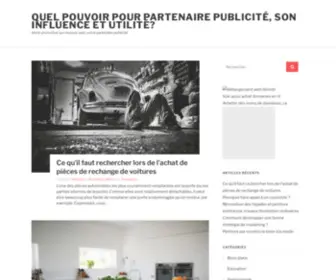 Partenaire-Publicite.fr(Quel) Screenshot