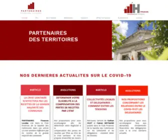 Partenaires-Finances-Locales.com(Partenaires Finances Locales) Screenshot