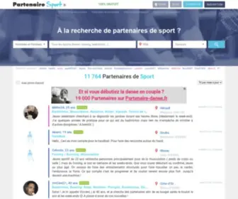 Partenairesport.fr(PARTENAIRE SPORT) Screenshot