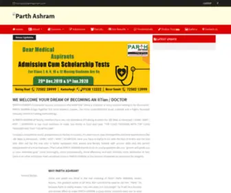 Parthashram.com(Parth Ashram) Screenshot