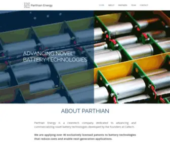 Parthianenergy.com(Parthian Energy) Screenshot