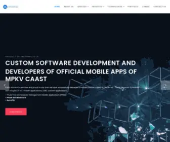 Parthinfotech.net(Parth Infotech) Screenshot