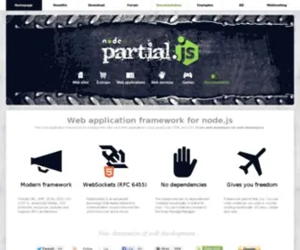 Partialjs.com(An introduction to the Legislate API for contracts) Screenshot
