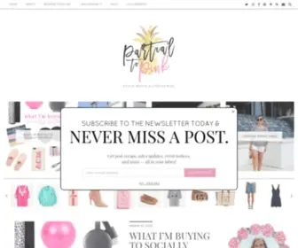 Partialtopink.com(A Style) Screenshot