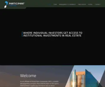 Participantcapital.com(Participant Capital) Screenshot