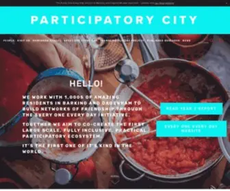 Participatorycity.org(Participatory City) Screenshot