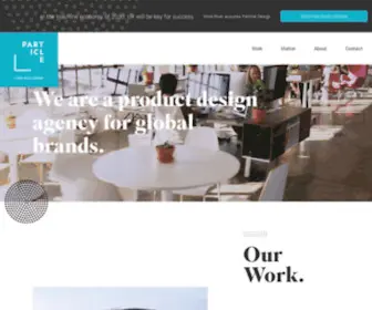 Particledesign.com(Particle Design) Screenshot