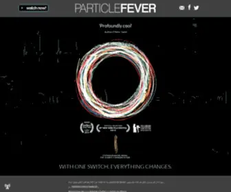 Particlefever.com(Particle Fever) Screenshot