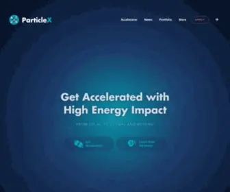 Particlex.com(Home) Screenshot