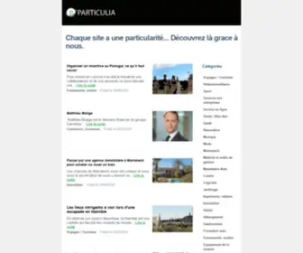 Particulia.fr(Petites annonces gratuites entre particuliers) Screenshot